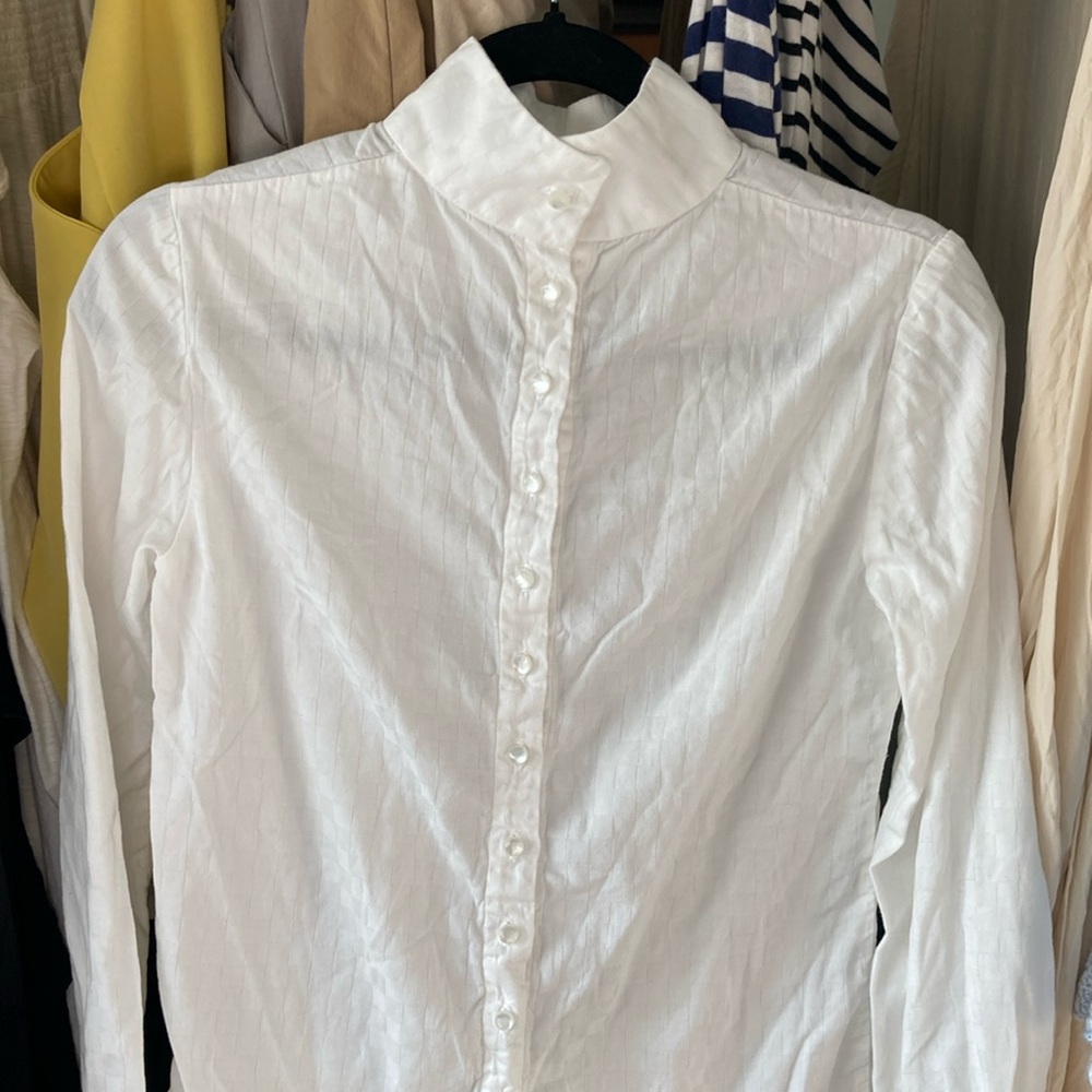 White Button-Up Shirt